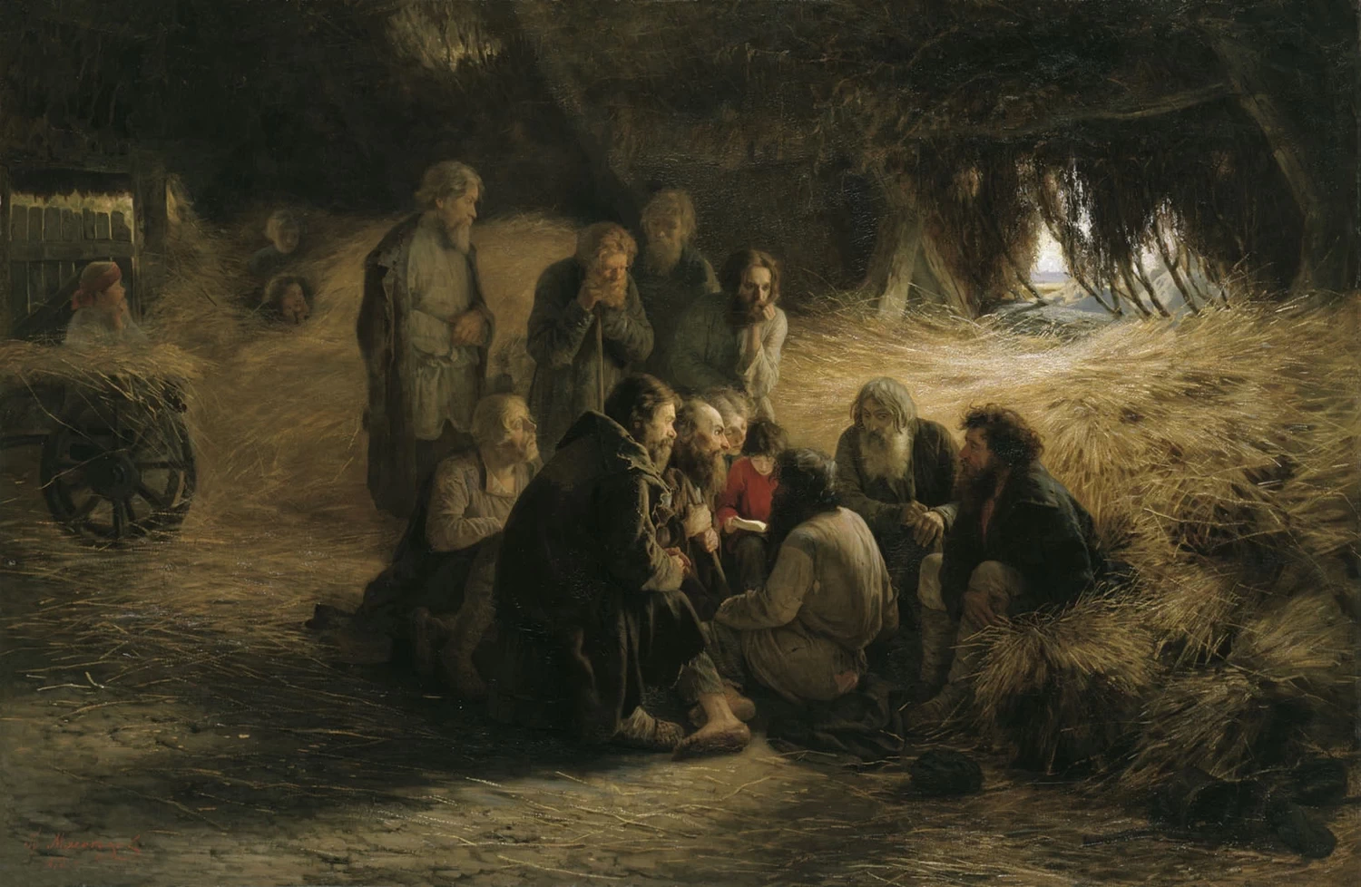 Lettura del Manifesto del 1861 - State Tretyakov Gallery, Moscow